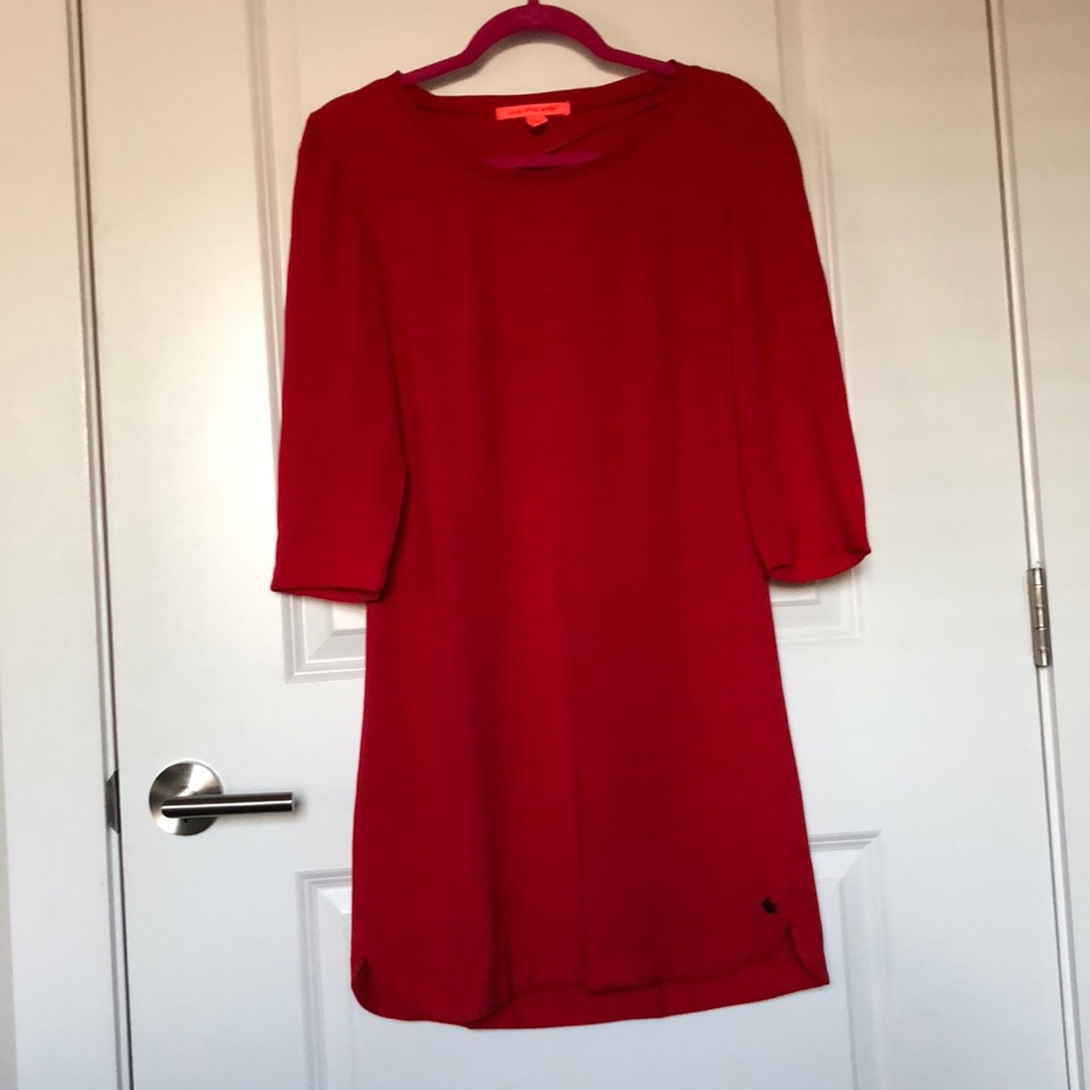 Basic red dress